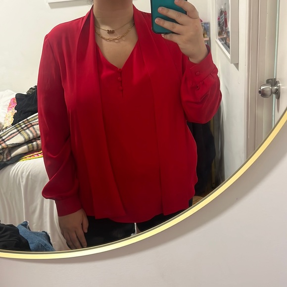 Red Blouse - Picture 2 of 4